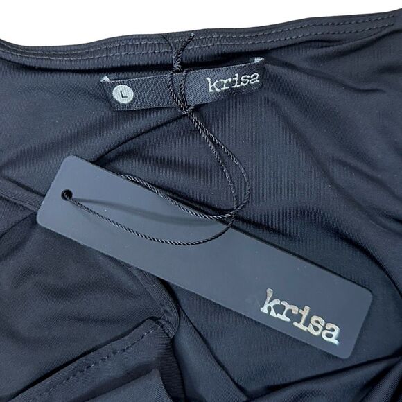 Krisa x REVOLVE Draped Midi Dress - Size Large - Picture 7 of 7